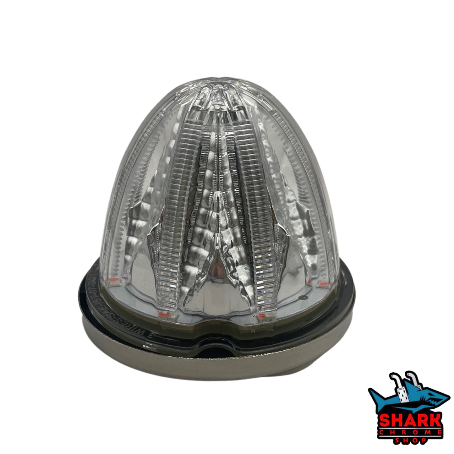 Watermelon Dual Revolution Red/Green Strobe Clear Lens LED