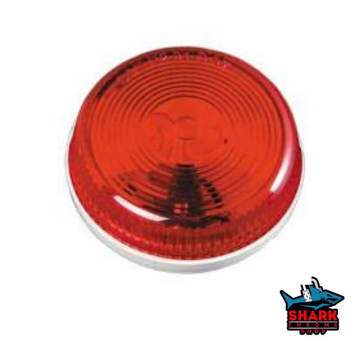 Round Clearance / Side Marker Light (Red)