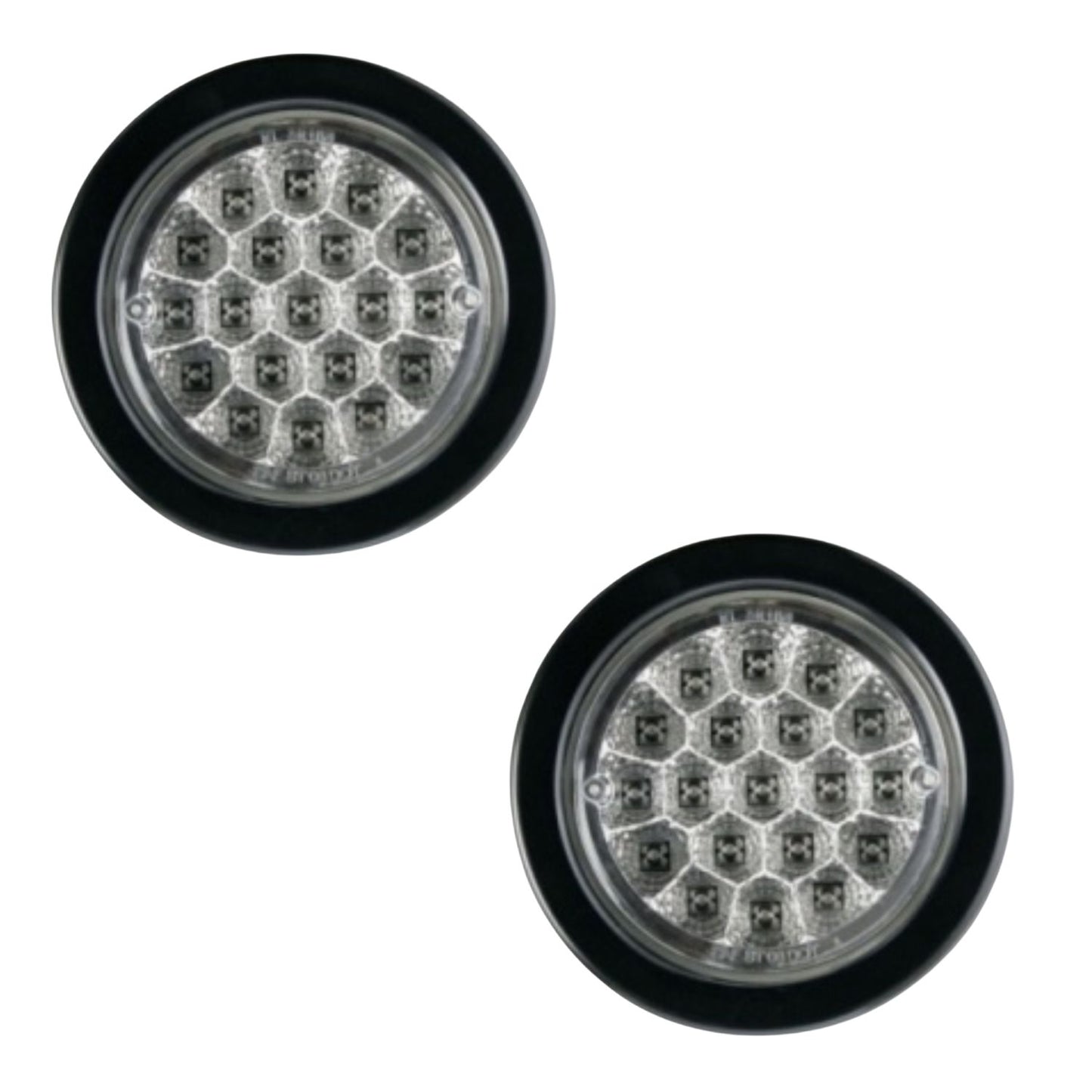 LED Blue Round Stop Turn Tail Light 2 PACK FREE SHIPPING !!