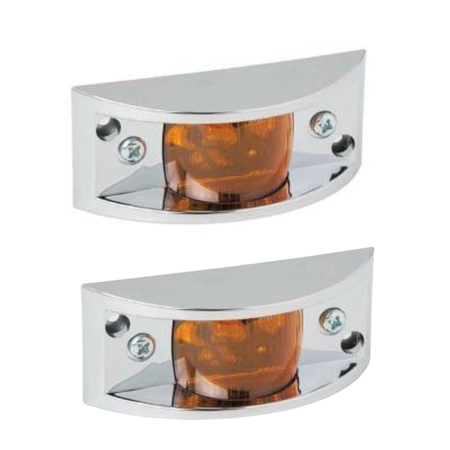 Armored Clearance / Side Marker Light (Amber) 2 PACK FREE SHIPPING !!
