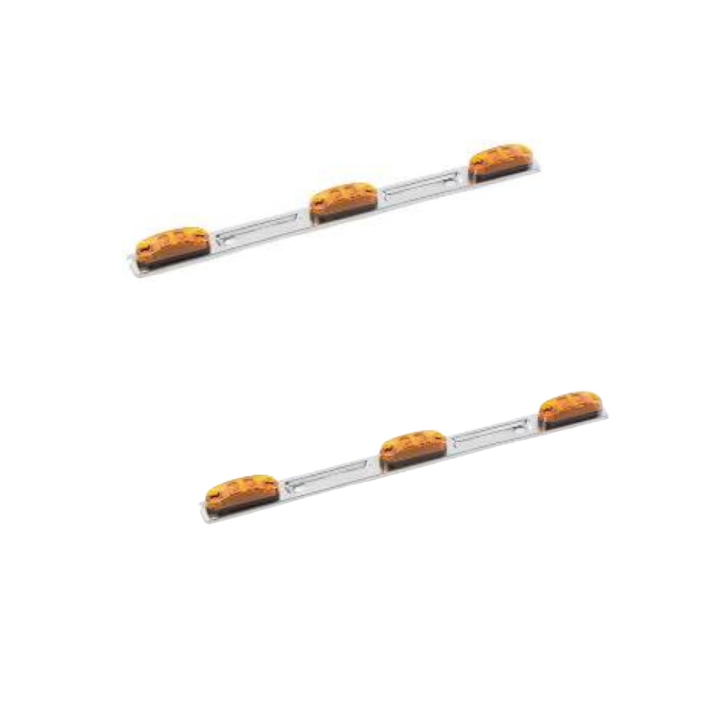 LED Sealed Identification Light Bar (Amber) 2 PACK FREE SHIPPING !!