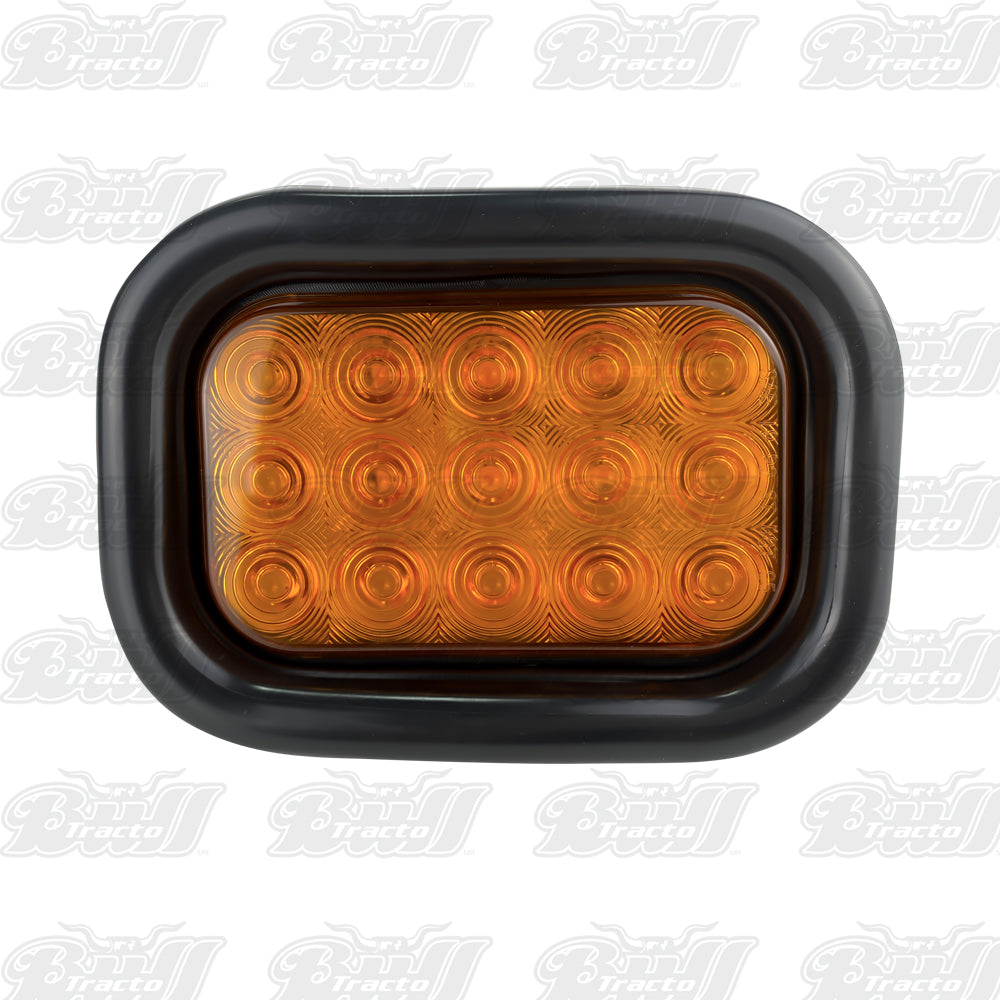Amber Rectangular Turn Signal