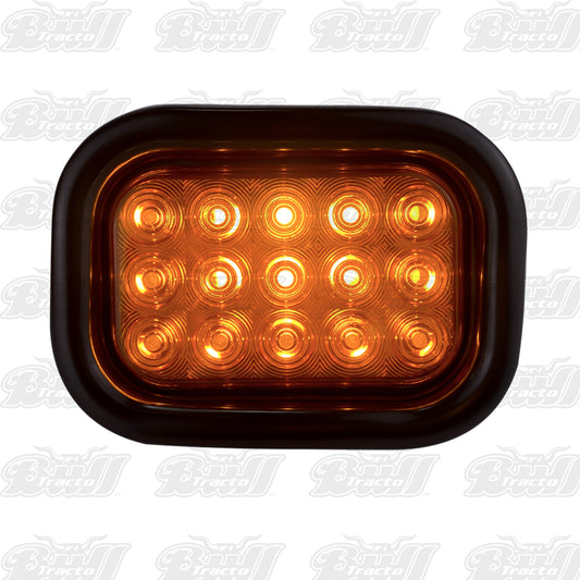 Amber Rectangular Turn Signal