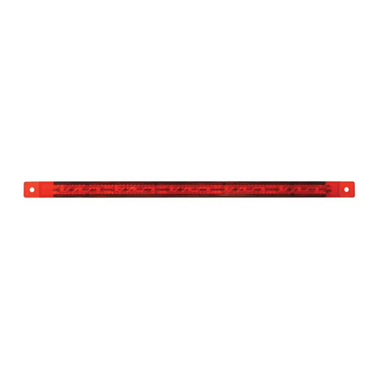Ultra Thin 15 LED Light Bar in Red