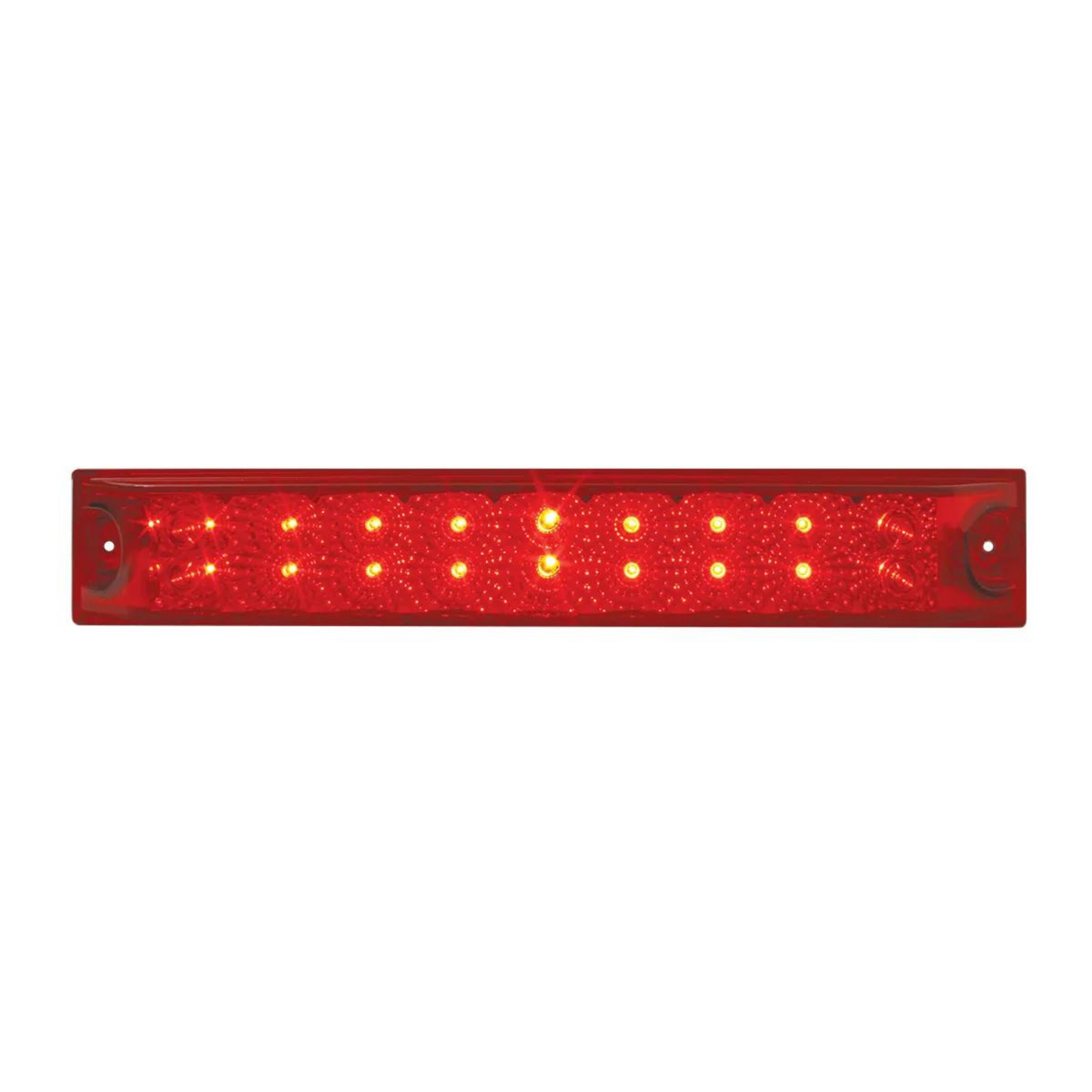Spyder 18 LED Light Bar in Red