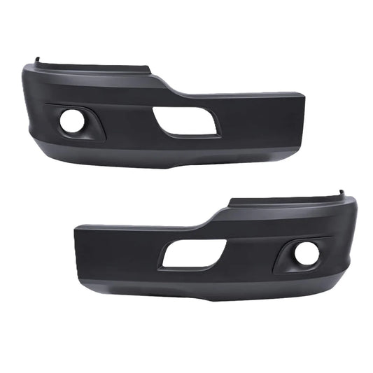 KENWORTH T680 BLACK PLASTIC BUMPER WITH FOGLIGHTS
