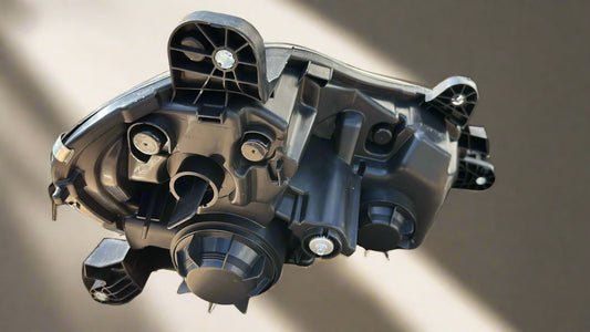 Kenworth T680 Optical Black Headlight with DRL