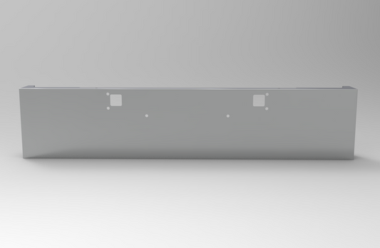 Kenworth Bumper Classic W900L American Eagle L-8 304 SS, 11 Gauge