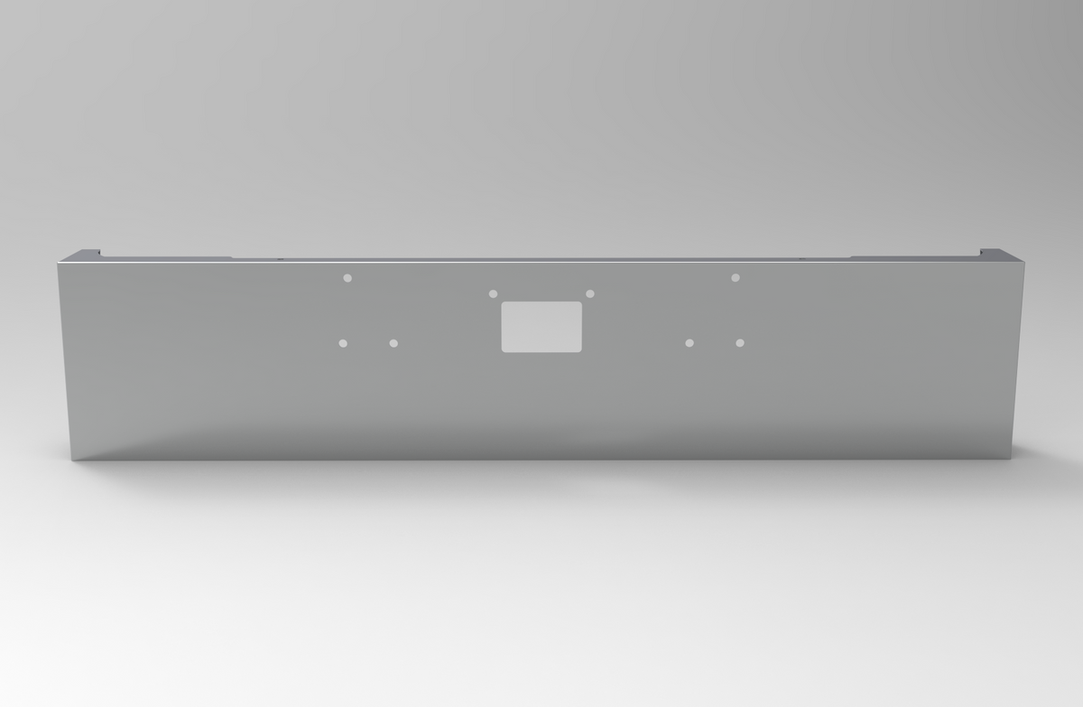 Peterbilt Bumper 357,378,379 Bumper Classic American Eagle 304 SS, 11 Gauge