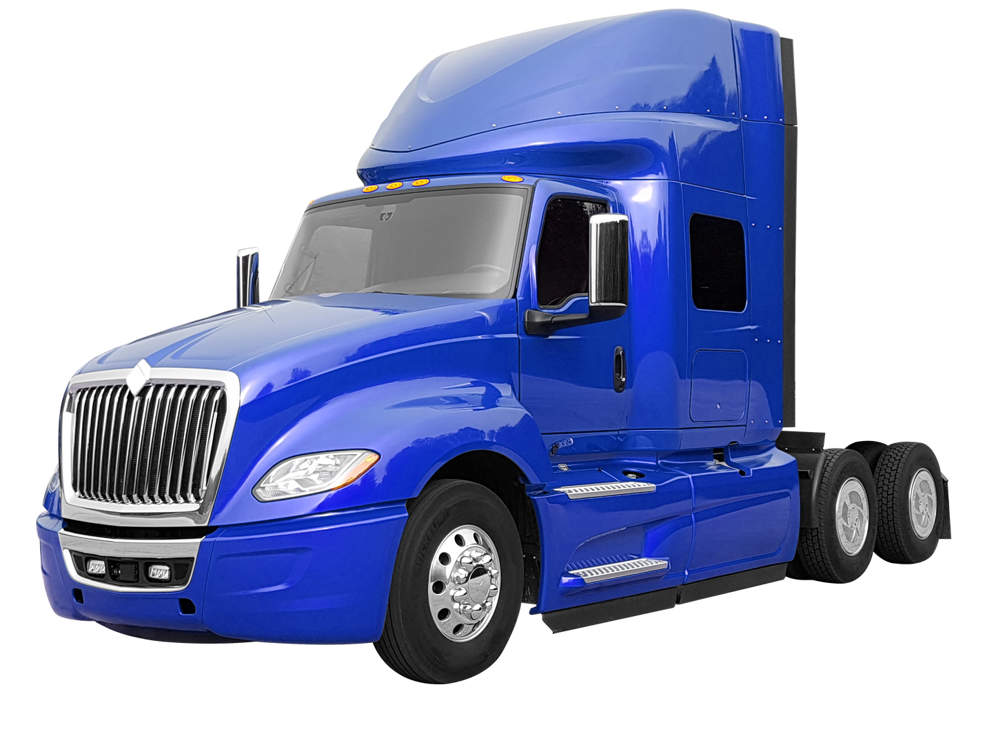 INTERNATIONAL LT625 BLACK GRILL ASSEMBLY 2017+ WITH LOGO INCLUDED