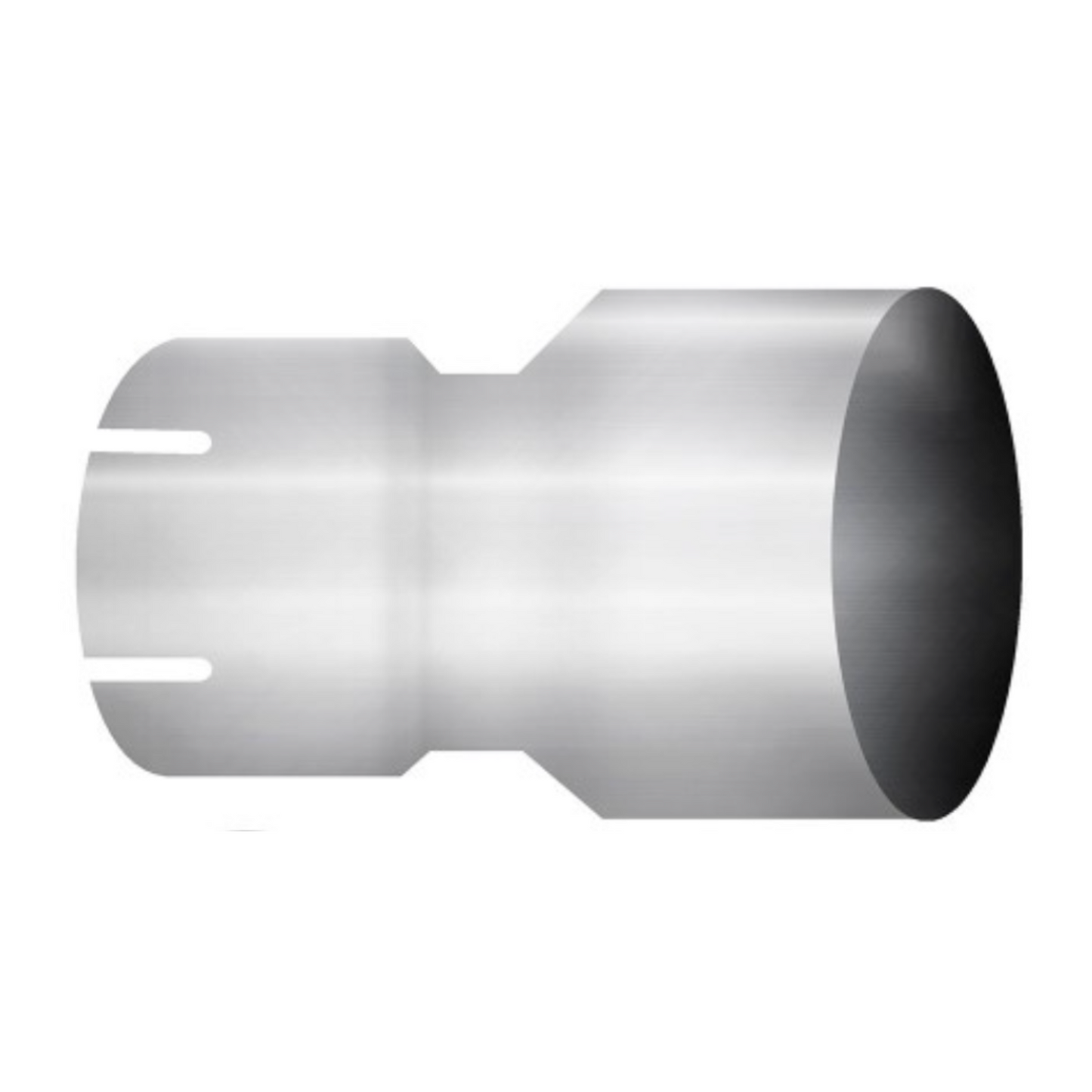 Premium Chrome Coupler 5”OD x 4”ID