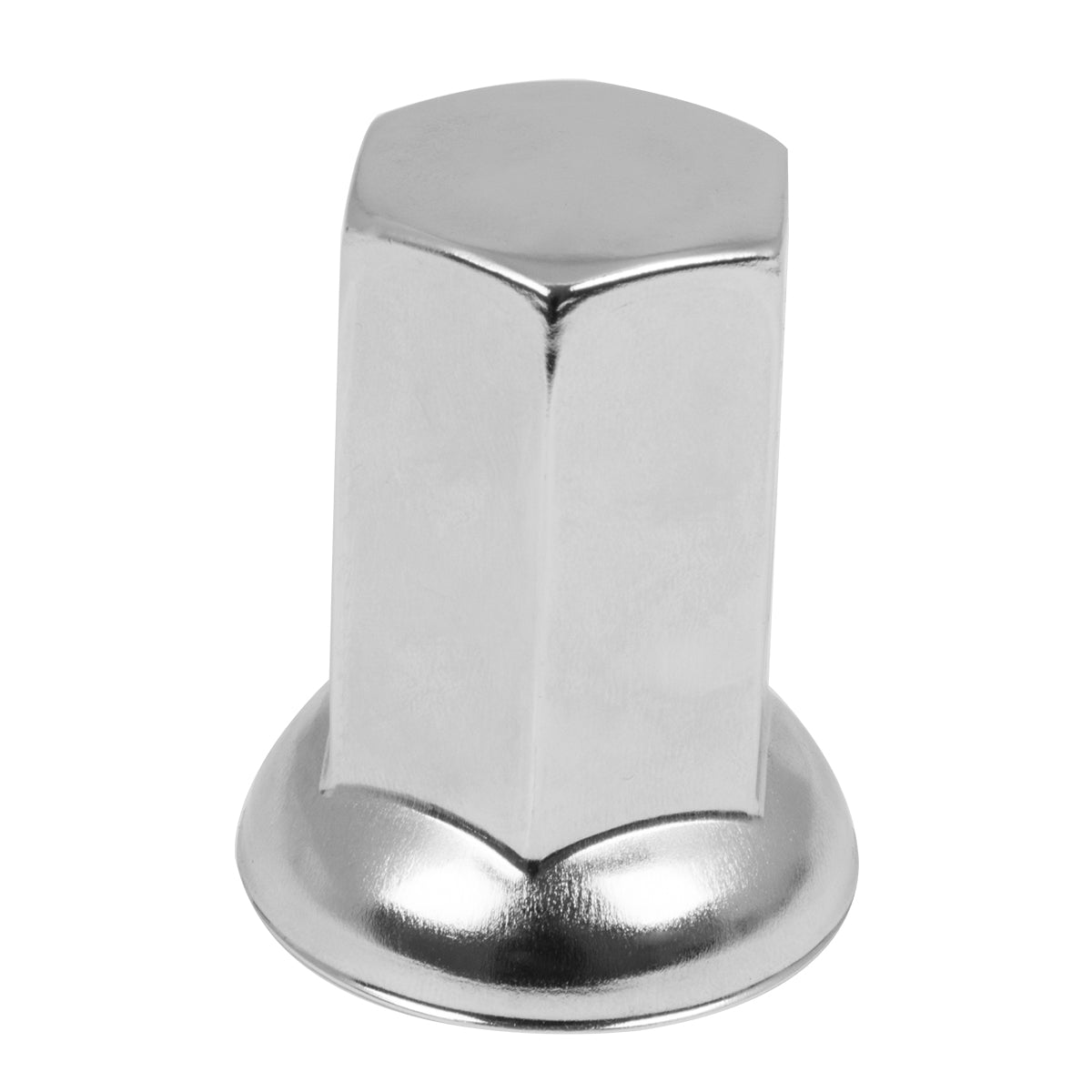 Push On Steel Lug Nut Cover Flat Style
