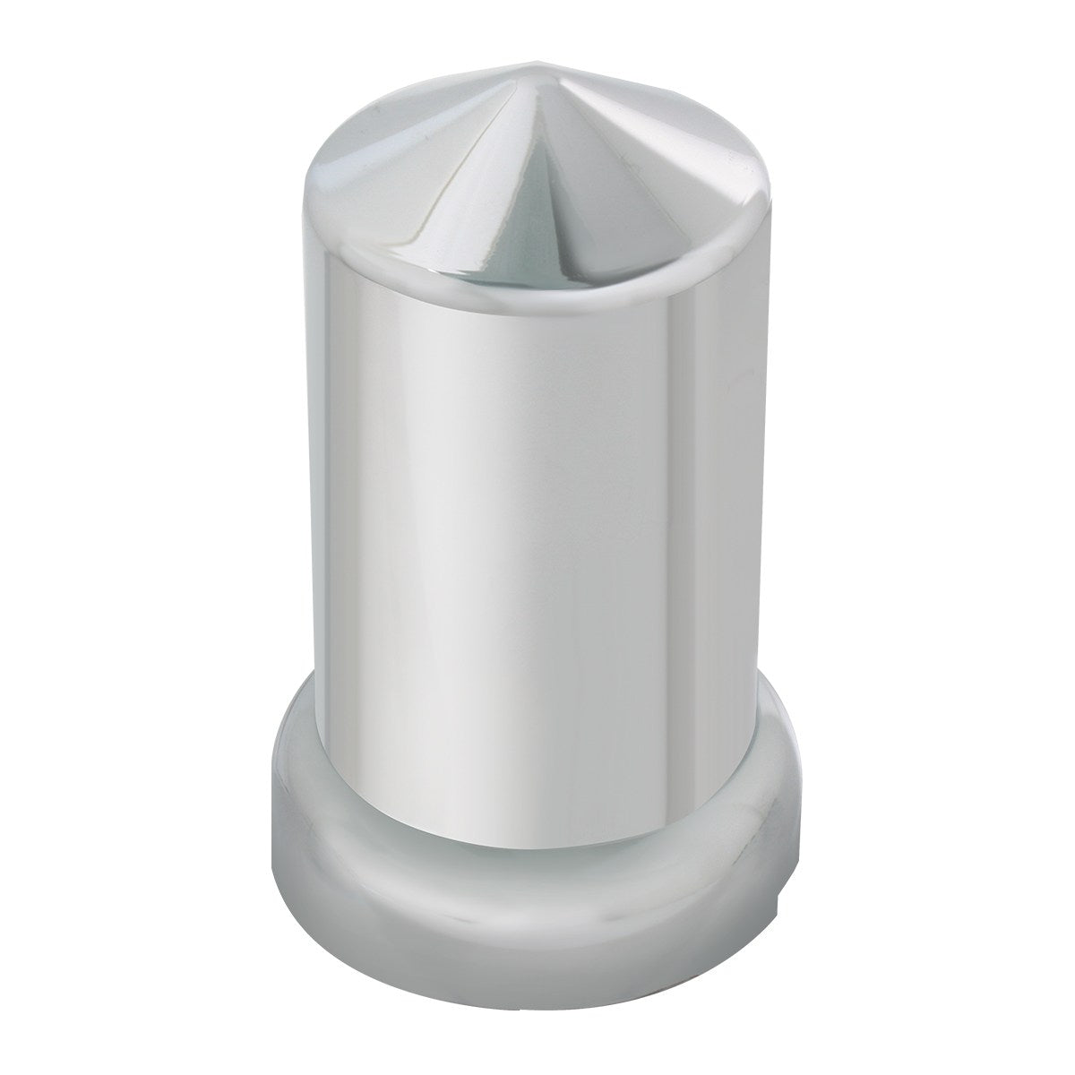 Chrome Plastic Push-On Lug Nut Covers