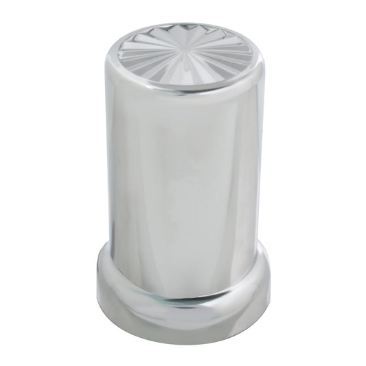 Chrome Plastic Push-On Lug Nut Covers