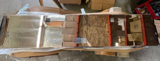 19" Kenworth W900L Classic Bumper With Step Center