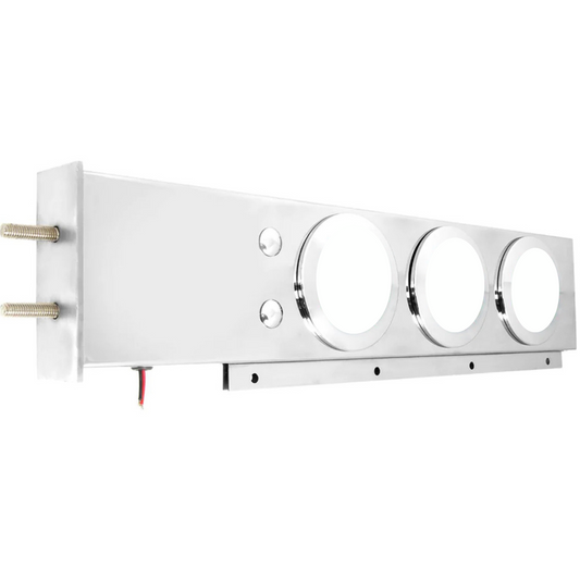 Rear Light Bar With Round & Side Mini Light Holes