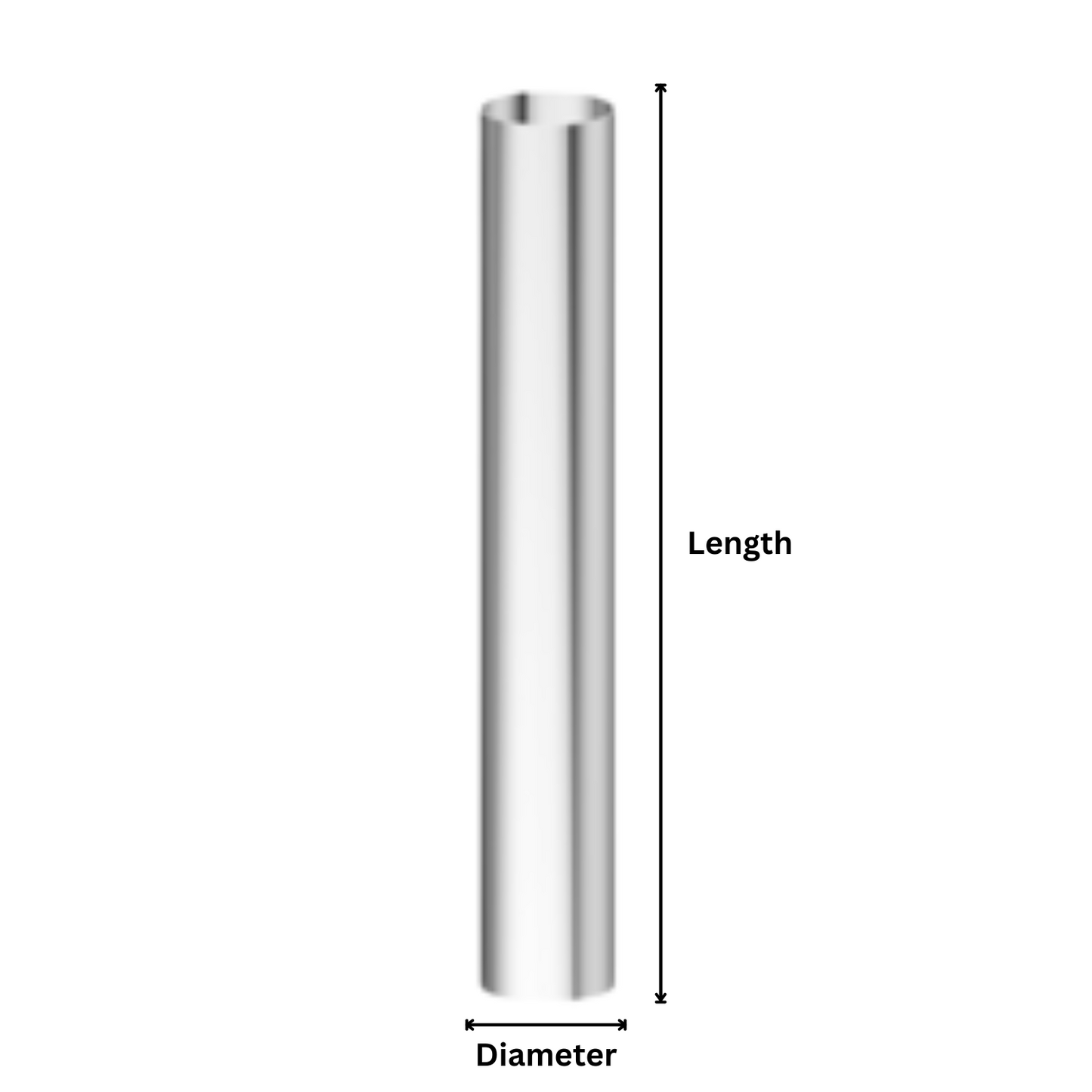 Premium Flat Top Style Exhaust Tip