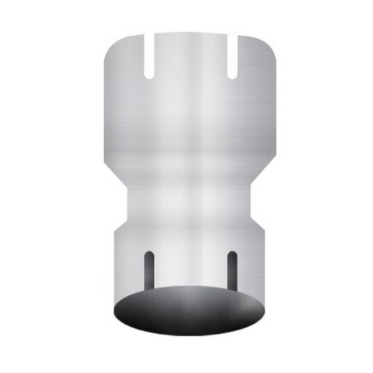 Premium Chrome Coupler 6”OD x 5”ID