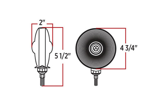 Ol-Skul Double Face Combination LED (38 Diodes)