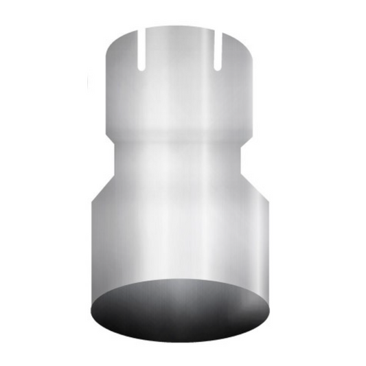 Premium Chrome Coupler 5”OD x 4”ID