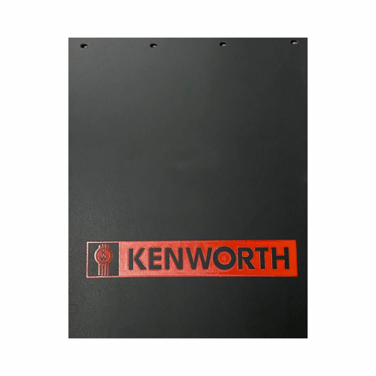 Mud Flap with Kenworth Letter in Red