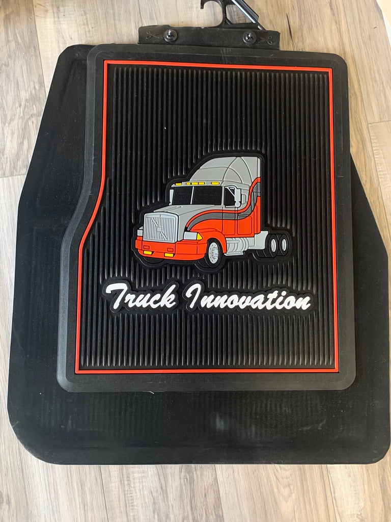 Volvo Trucks Floor Mats Set With Red Trucks