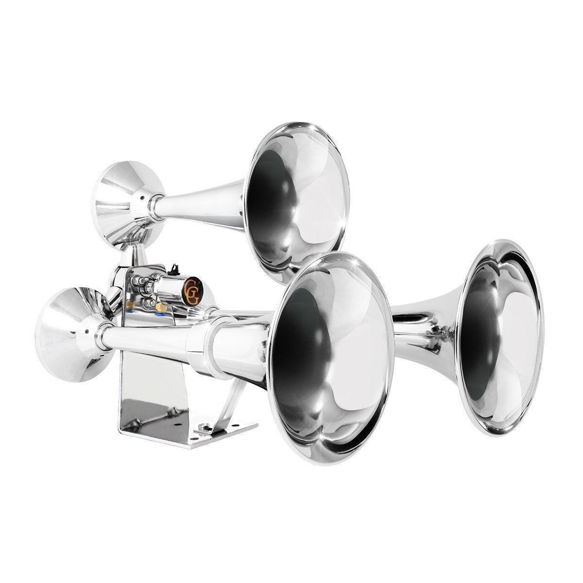 Heavy Duty Train Horn W/Stainless Steel Brackets
