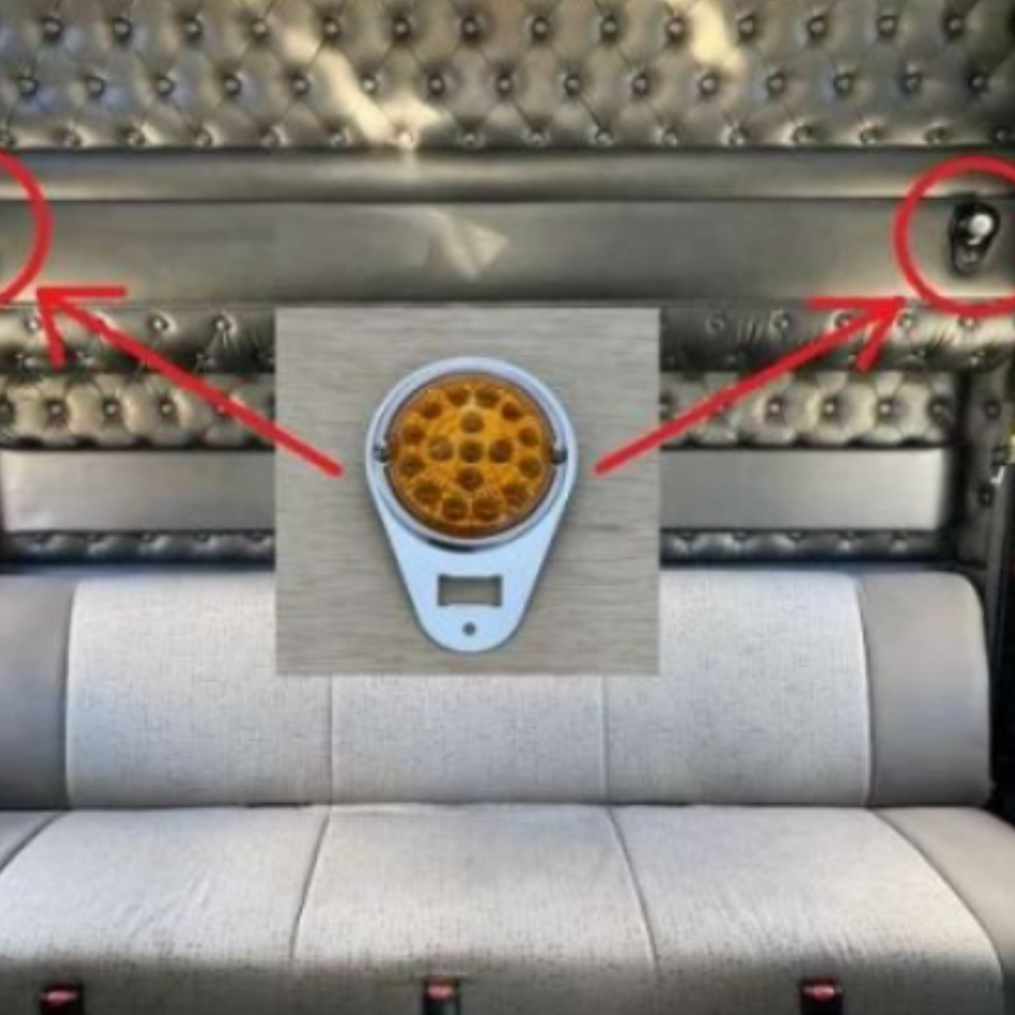 Kenworth Teardrop Plate For Watermelon Light
