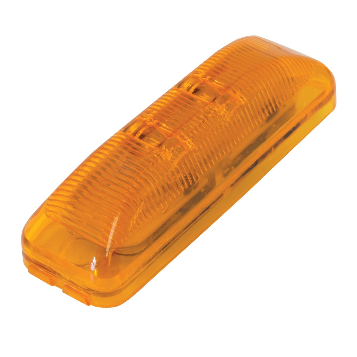 Rectangular Fleet 2 LED Light in Amber