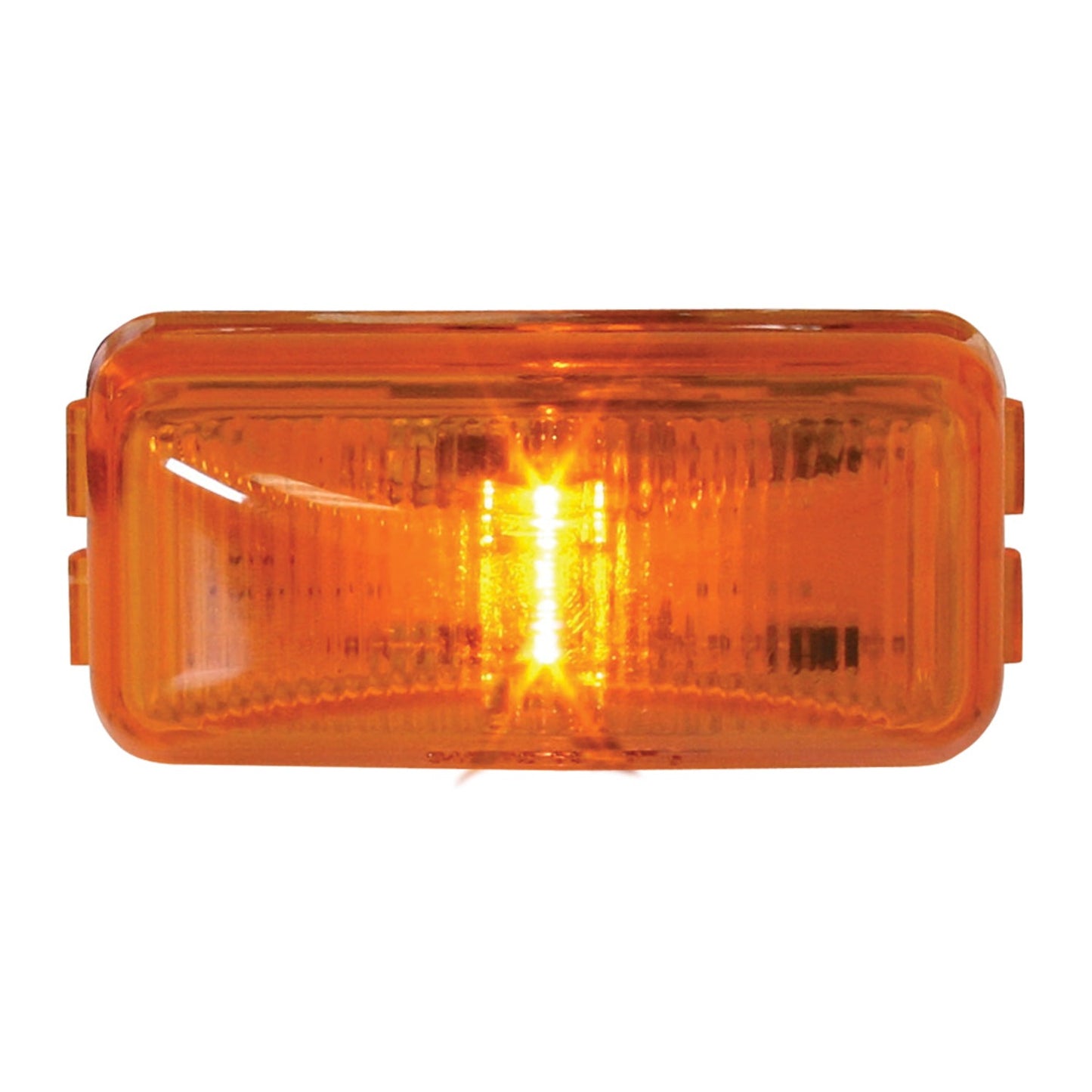 Rectangular Fleet 1 LED Light in Amber