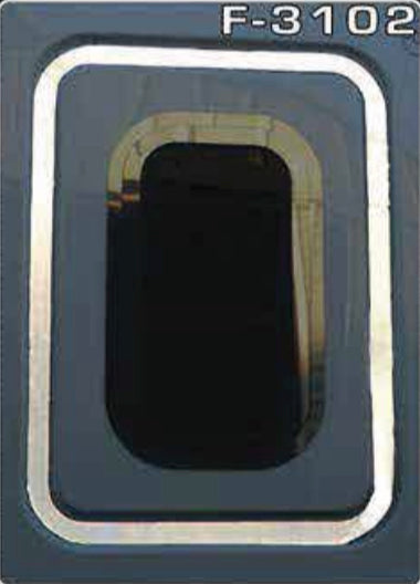 Freightliner Cascadia Sleeper Bottom Window Outer Indentation Trim