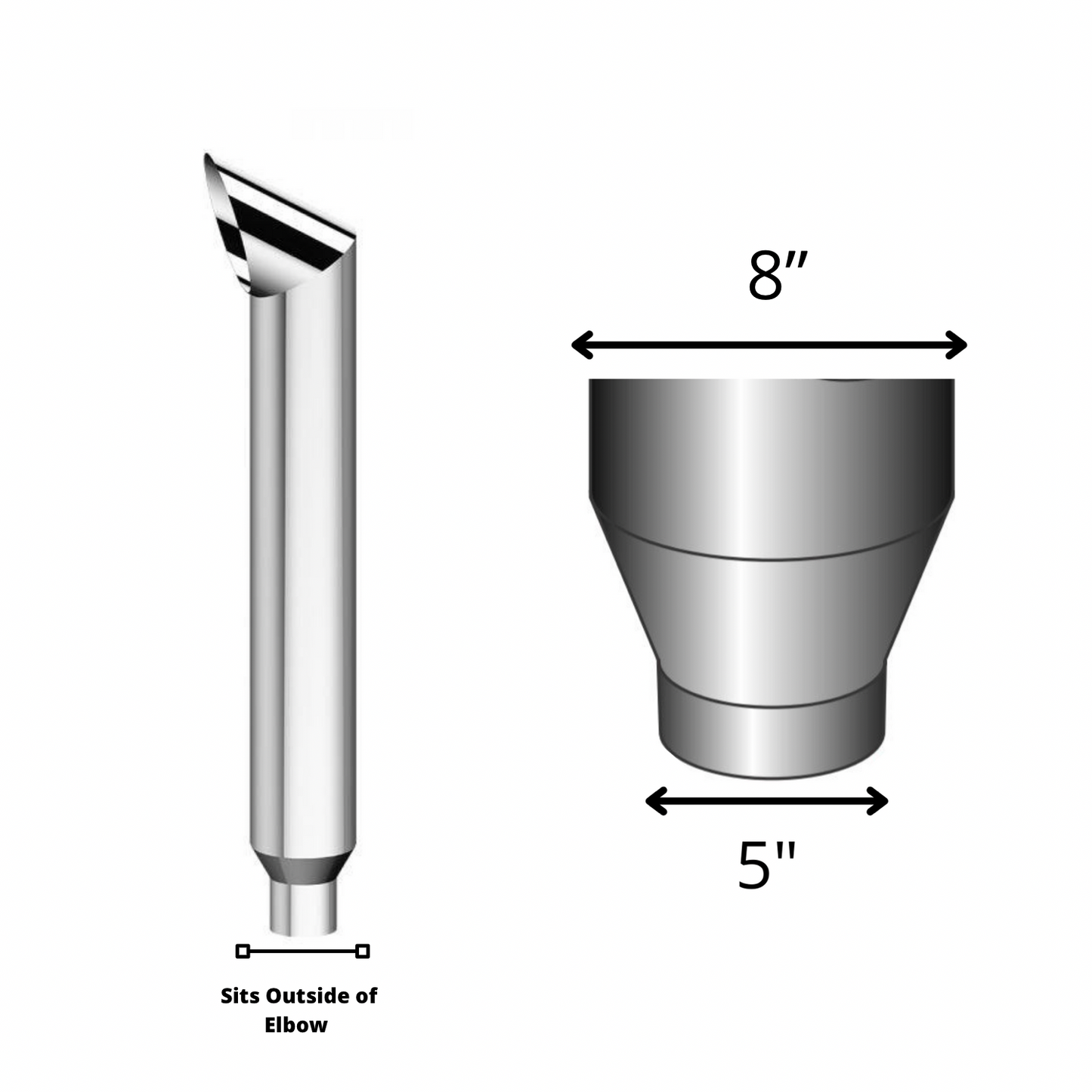 Chino Style One Piece Exhaust Stack