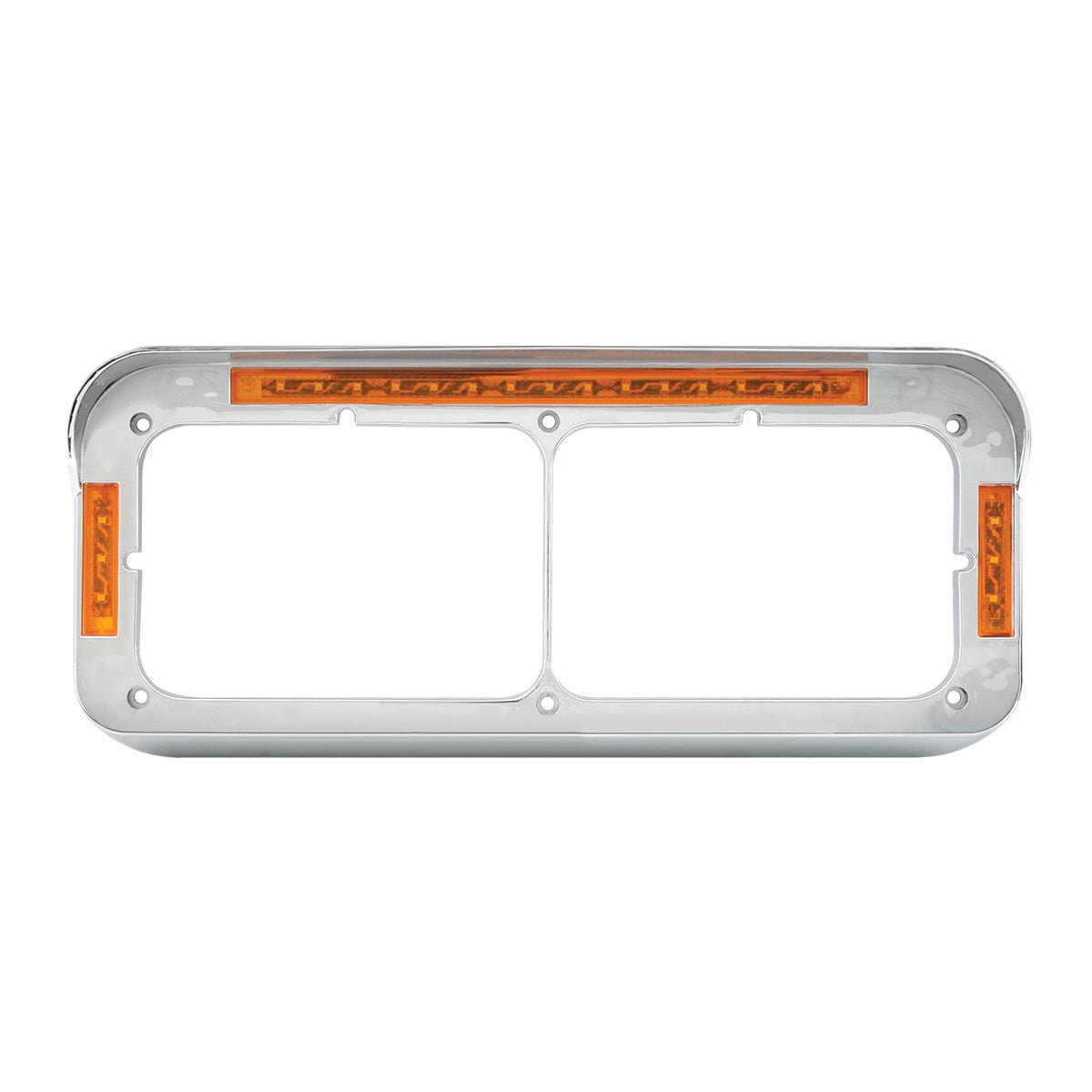 LED Headlight Bezel With Visor