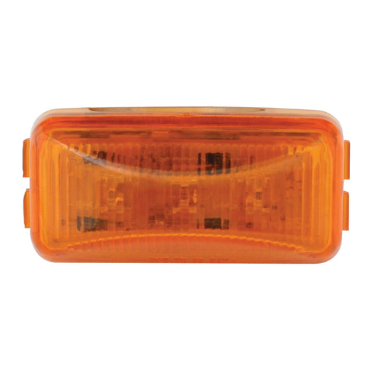 Rectangular 3 LED Light in Amber