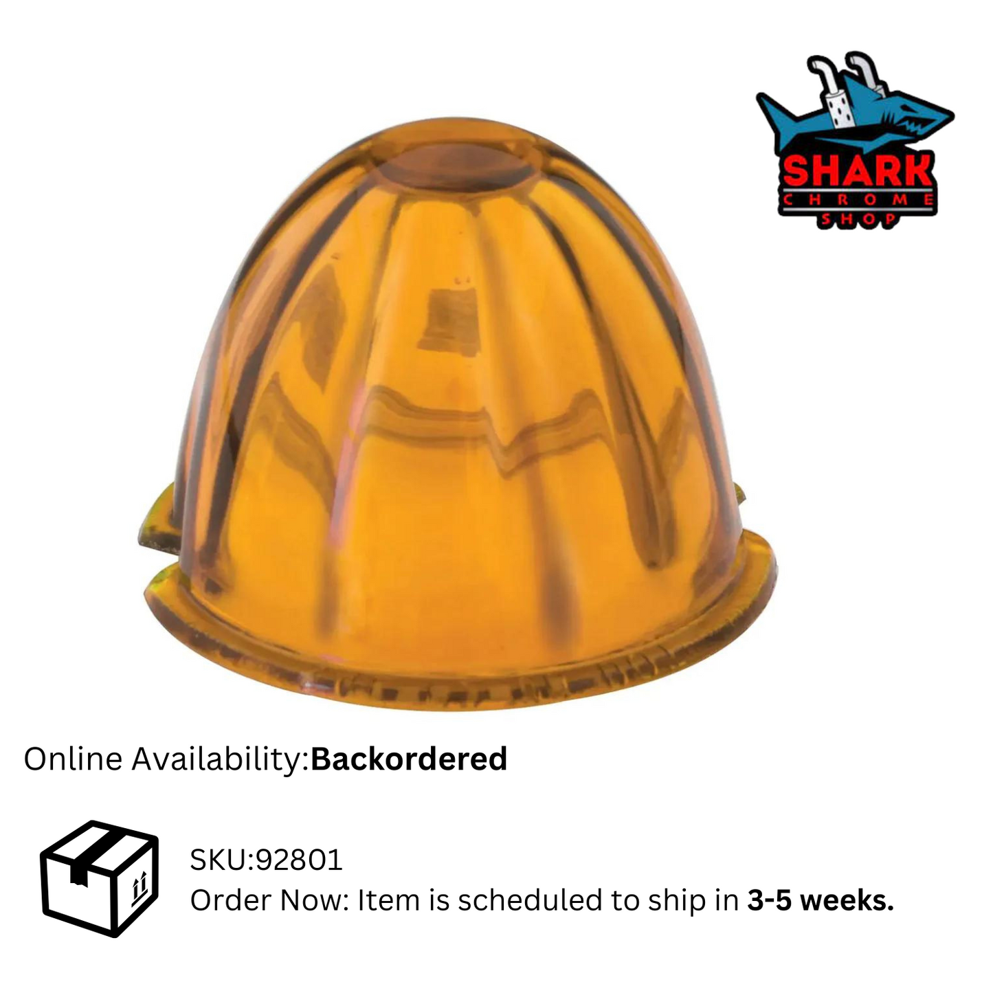 Watermelon Style Glass Lens