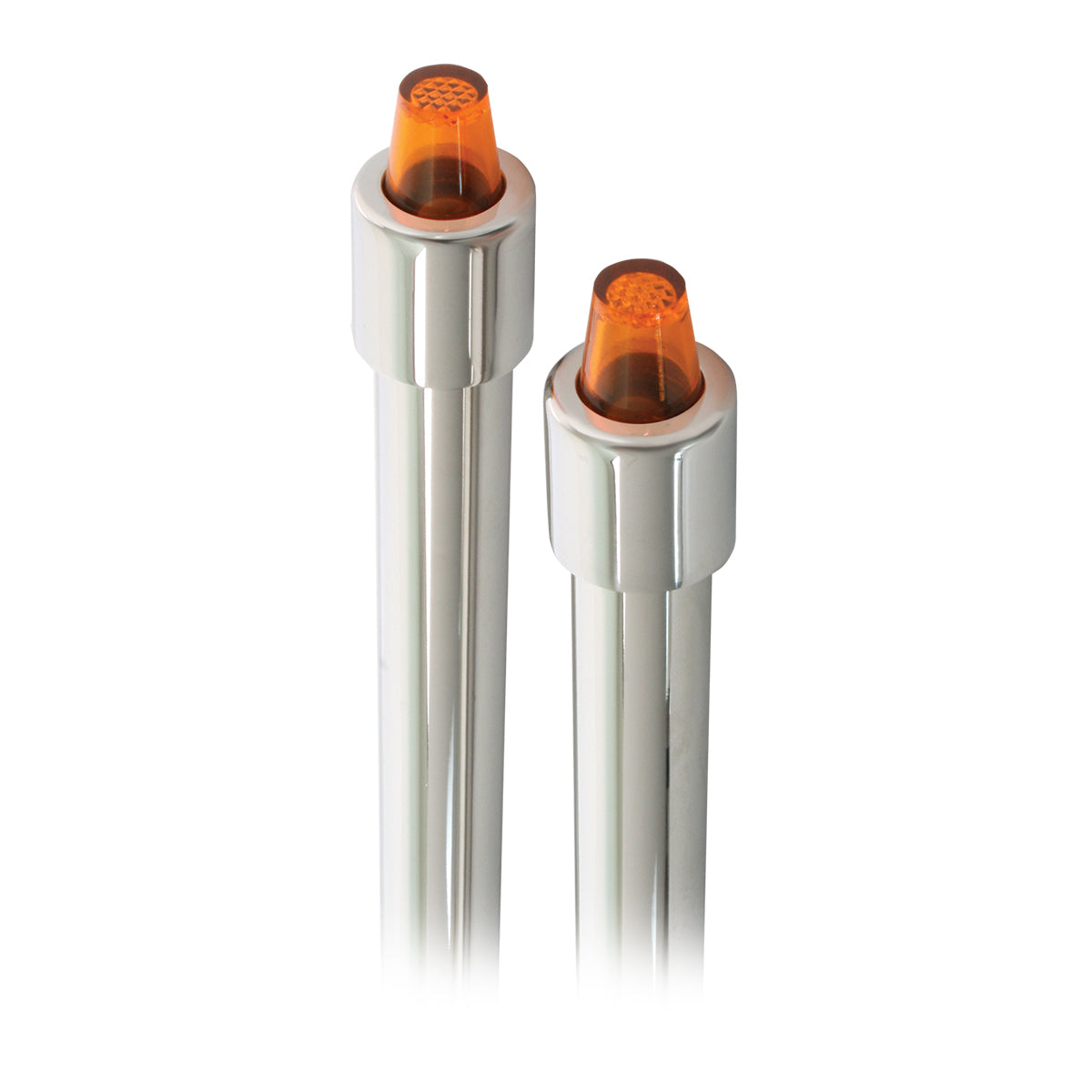 Bumper Guides W/Clamps & Amber Lights