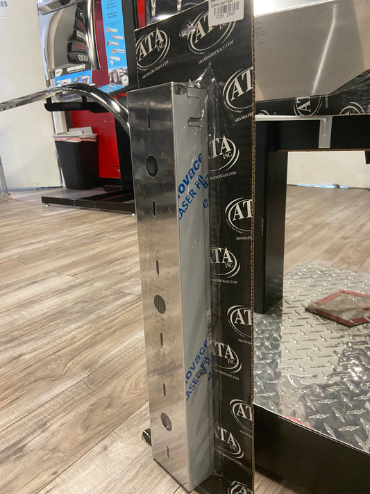 FLD Classic Rear Air Filter Light Brackets W/Peterbilt Light Holes