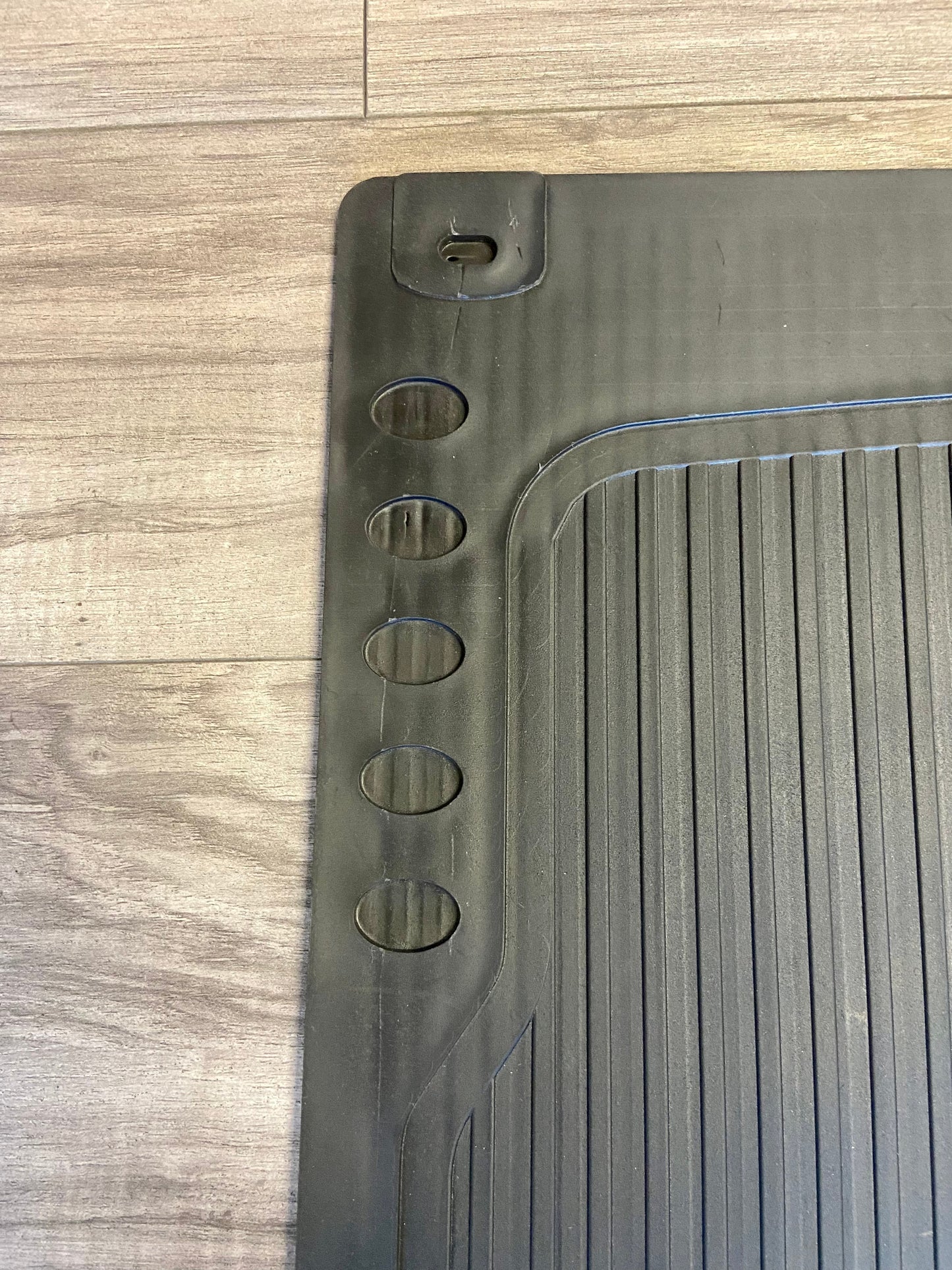 Textured Mud Flaps In Black With Freightliner Logo