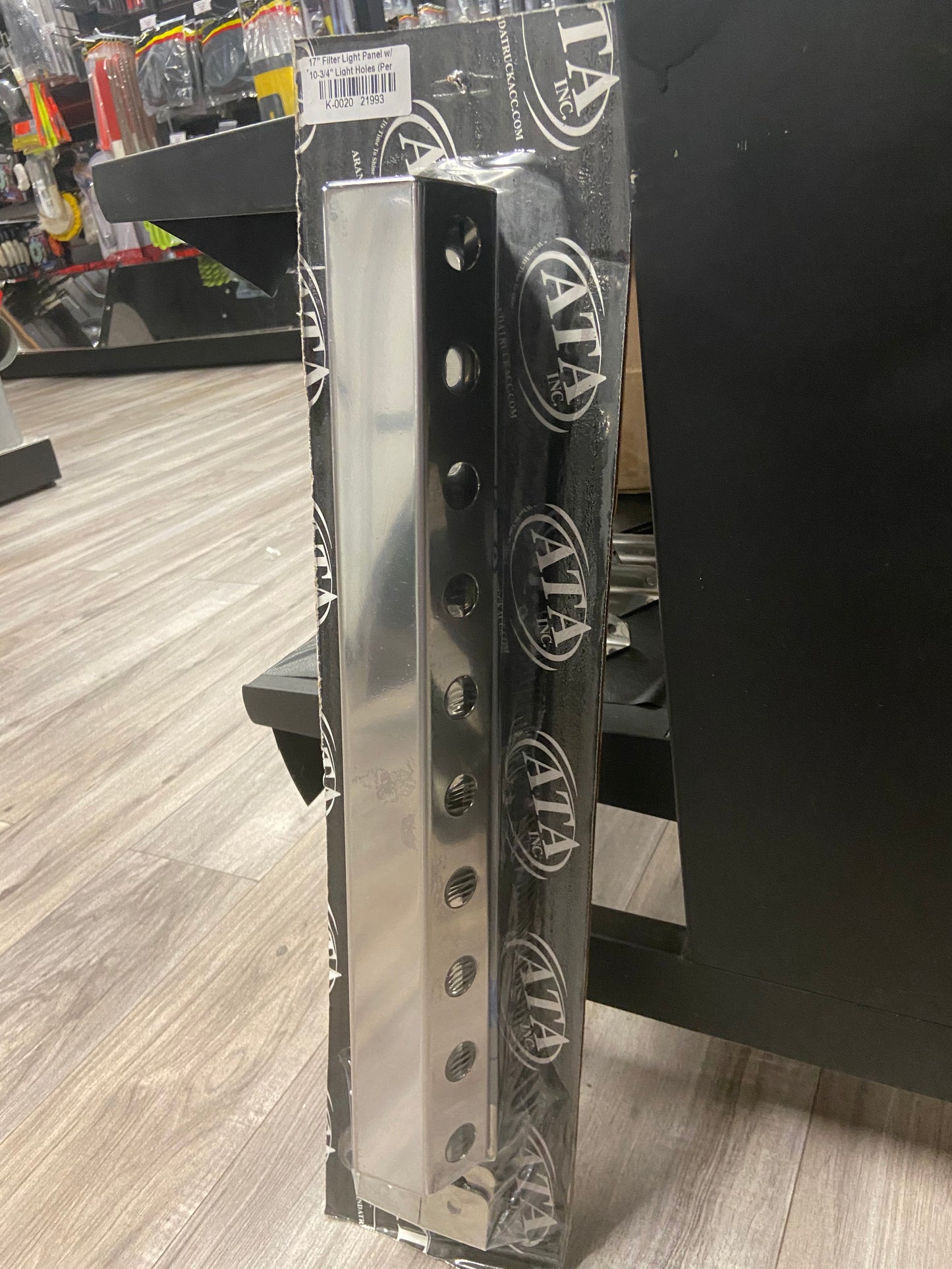 Kenworth Filter Light Panels W/10 3/4" Light Holes