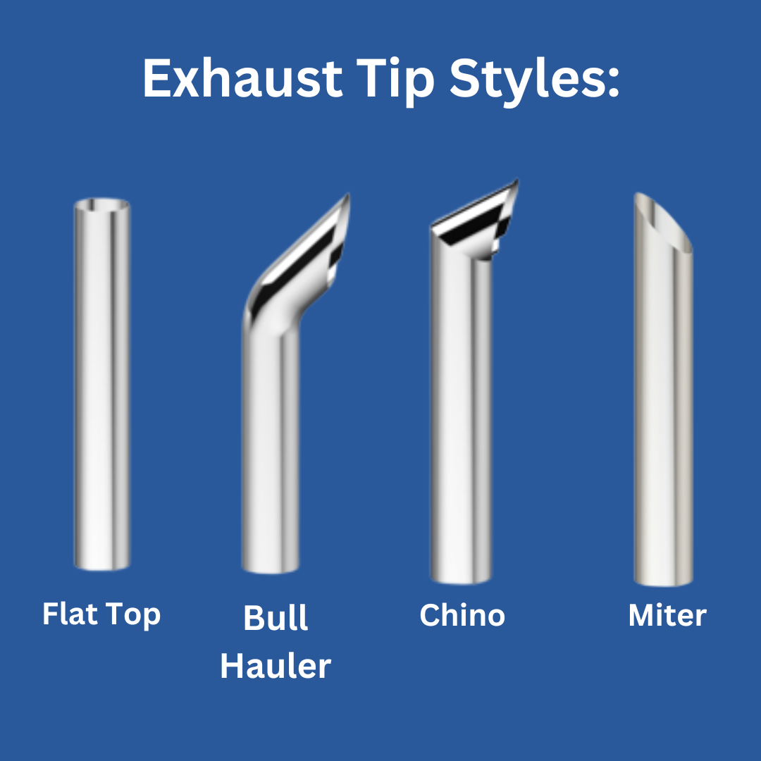 Premium Peterbilt 90° Elbow Exhaust Set