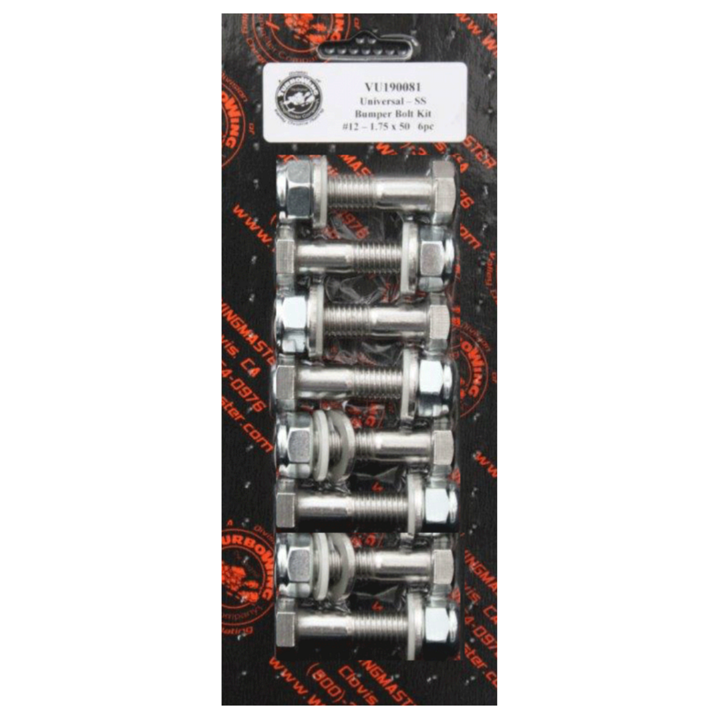 Universal Bumper Mounting Bolts - 8 Piece Set