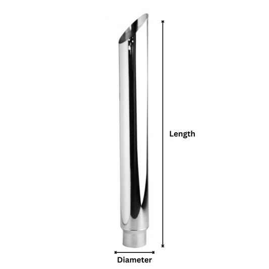 Premium Miter Style One Piece Exhaust Stack