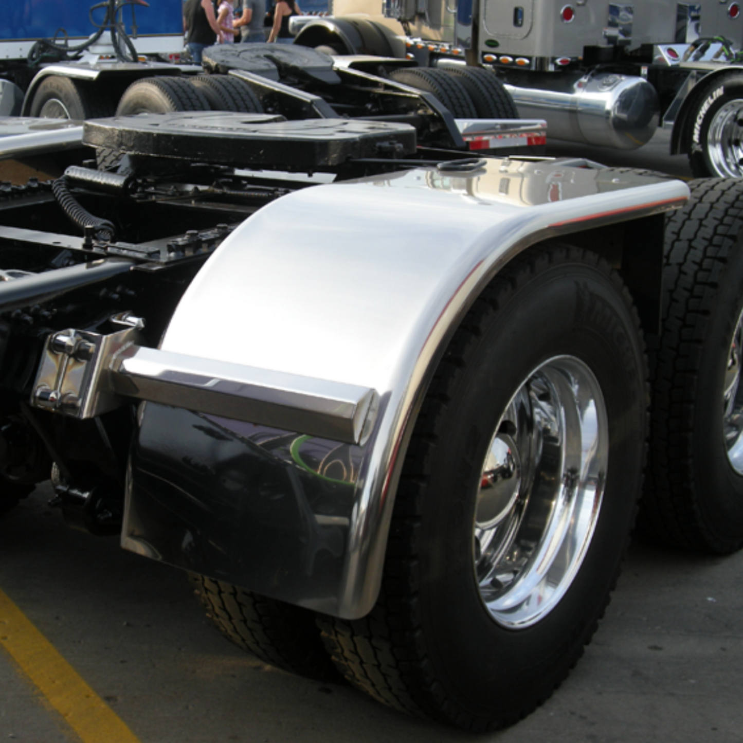 67" Half Tandem Fender Pair