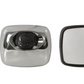 Freightliner M2 Chrome Wide Angle Mirror With Heater