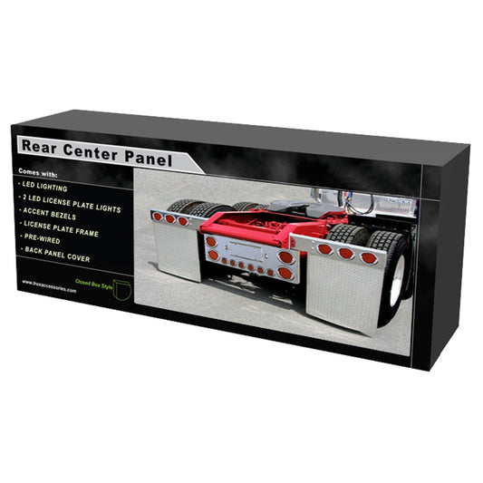 Rear Center Panel w/ 4" LEDs / 2" LEDs / 2 License LEDs