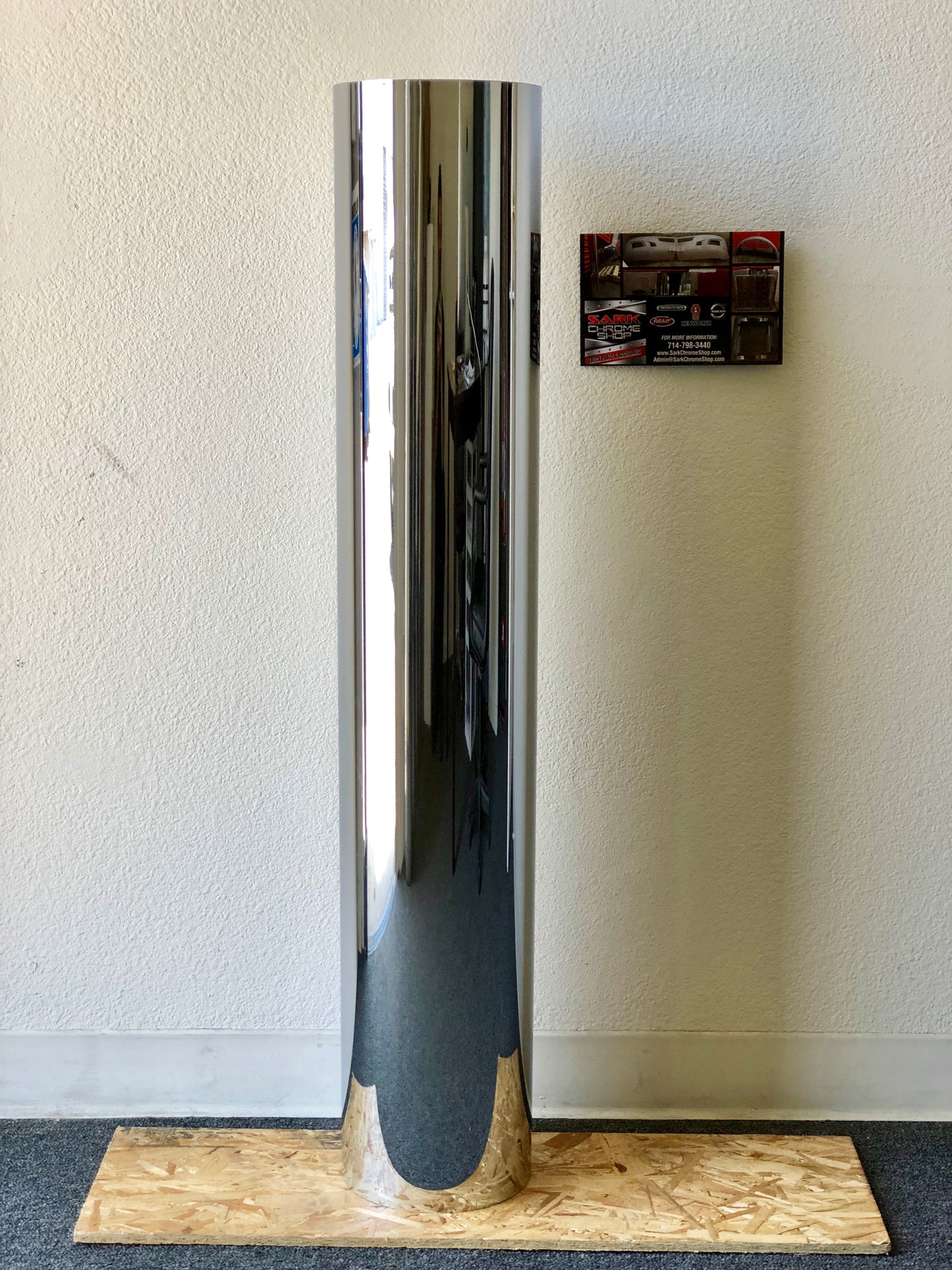 Flat Top Universal Exhaust Tip