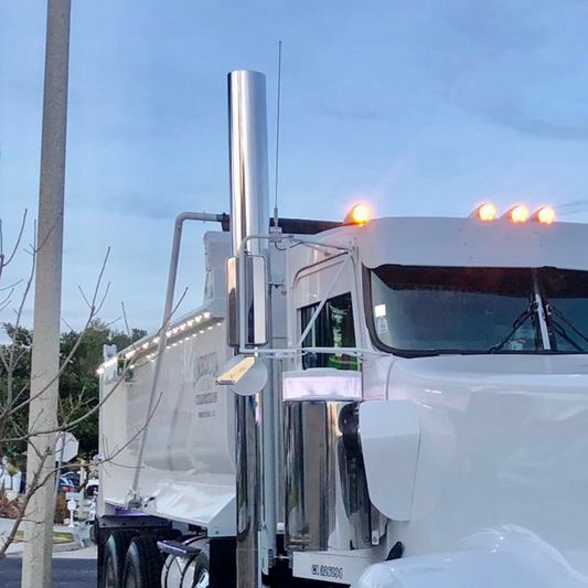 Flat Top Universal Exhaust Tip