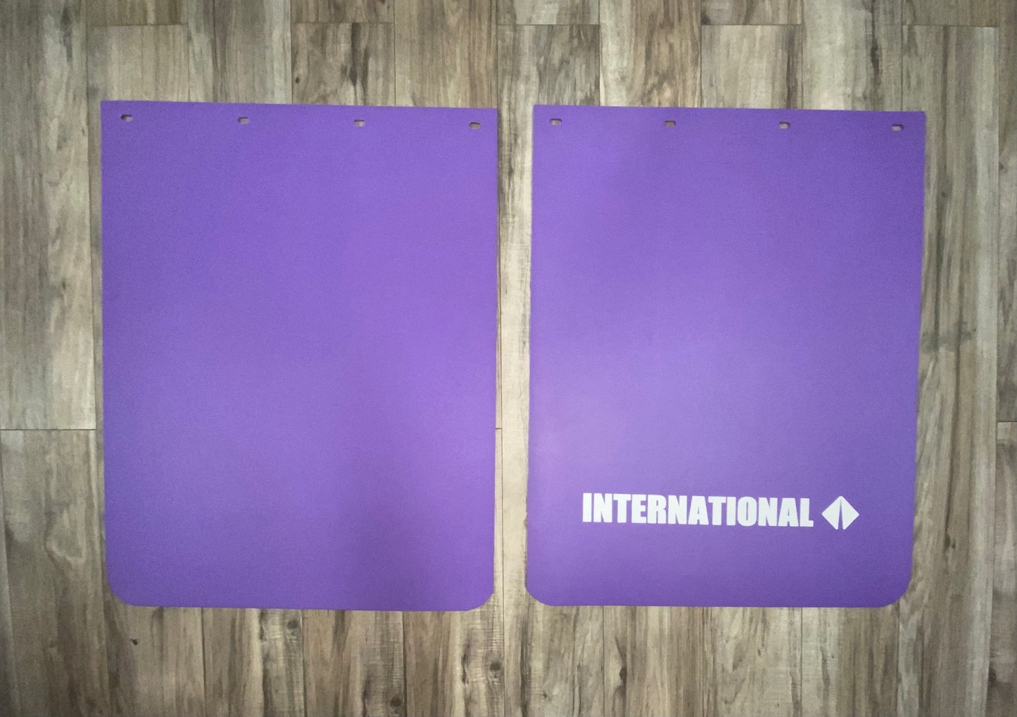 24x30” International Purple Mud Flap