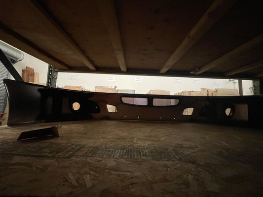 Kenworth T660 Aero 3/16 Steel Chrome With Brackets 14”