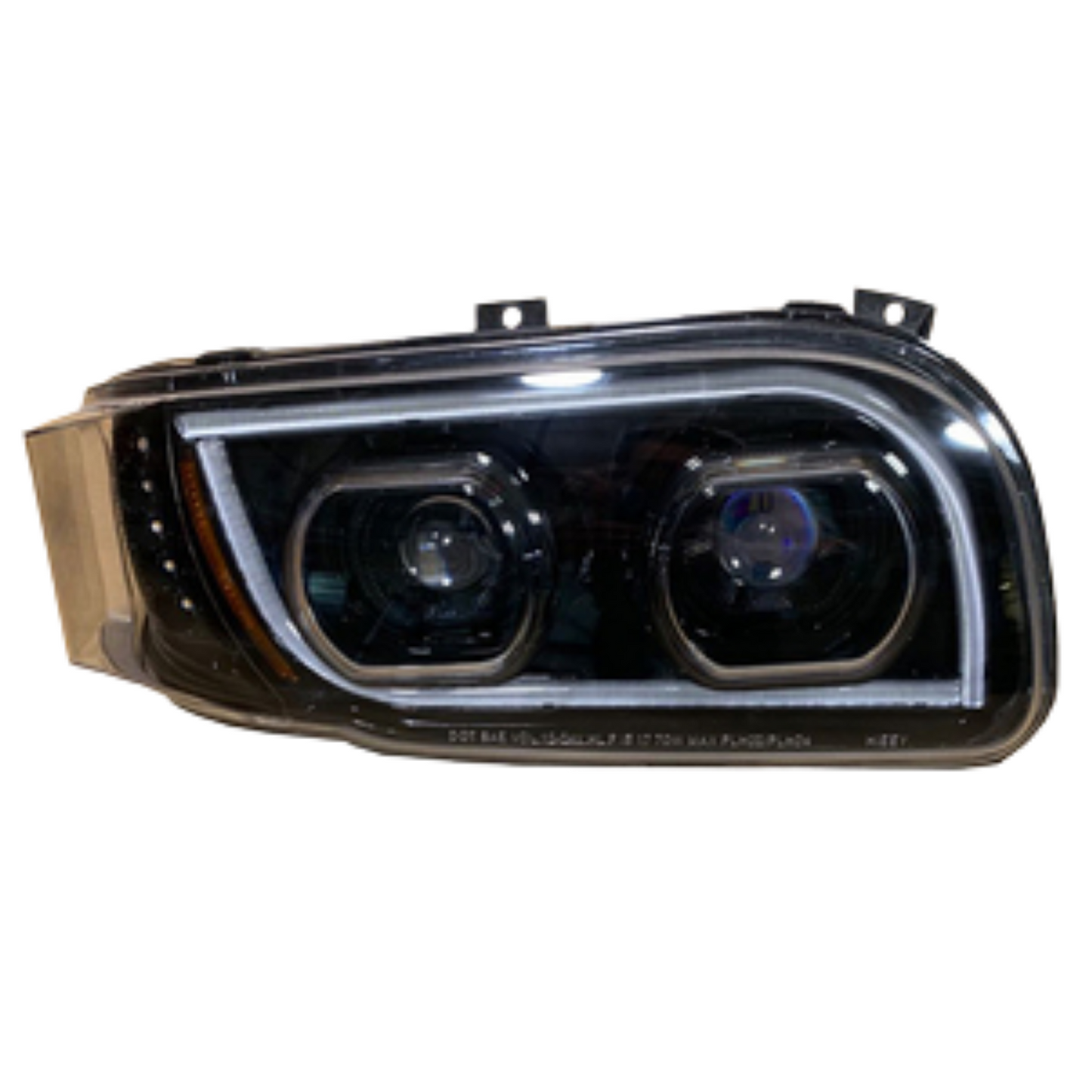 Peterbilt Black LED Projection Headlight